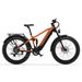 Dukawey Silvertip 8 Electric Bicycle, 1000W, 20Ah Battery, 26x4 Tires, 7-speed_desvips.com