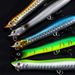 5pcs Stickbait Fishing Lure 84mm 6g Popper Hard Bait Surface Floating Lures Wobbler Laser Scale For Long Casting Saltwater Bass_desvips.com