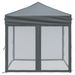 Foldable Party Tent - 210D Oxford Fabric, Sturdy Steel Frame, UV And Water Resistant, Perfect For Outdoor Events_desvips.com