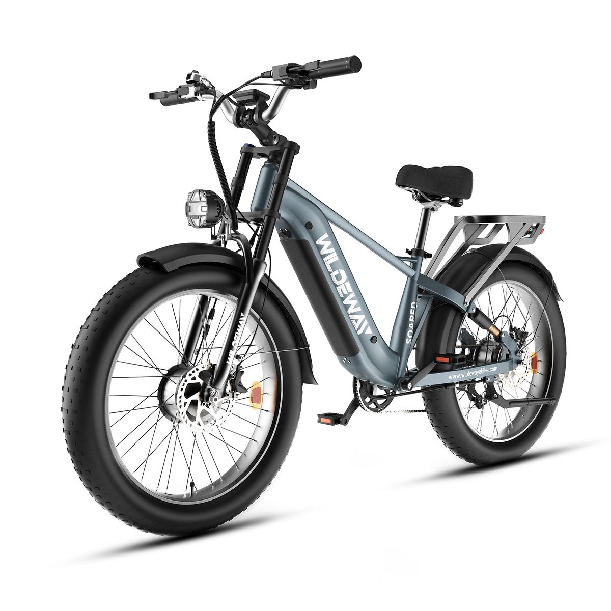 WILDEWAY Soared Max Dual Motor Electric Bike, 48V 30Ah Battery_desvips.com