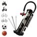 ROCKBROS Pump Bicycle Pump Hand Pump 220PSI Presta&Schrader Motorbike Ball MTB_desvips.com