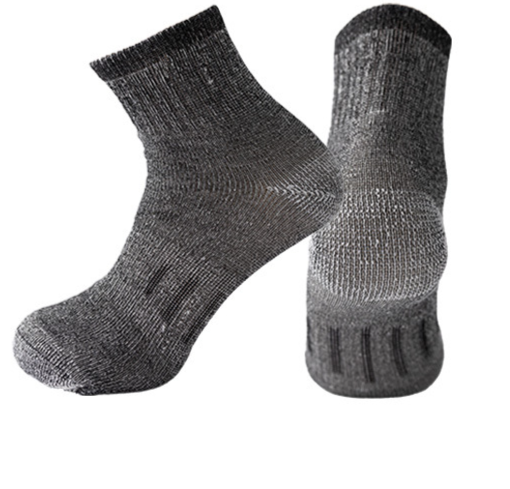 Foreign Trade Merino Wool Men's Hiking Women's Thickened Warm Sports Outdoor Terry Ski Socks Women_desvips.com