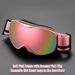 Colorful Coated Anti-Fog Climbing With Color Box Outdoor Windproof Sand Snow Children's Ski Goggles_desvips.com