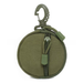 Outdoor Portable Waterproof Coin Purse Headphone Protective Bag EDC Round Small Hanging Bag Key Case_desvips.com