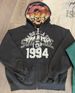Zipper Cardigan New 1994 English Print National Trend Treasure Boy Hoodie_desvips.com