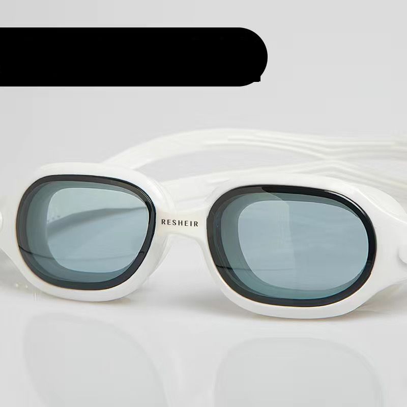 Swimming Eyewear Anti Fog Swimming Goggles Medium Frame Electroplating High Definition Diving Swimming Goggles Fashionable Swimming Goggles_desvips.com