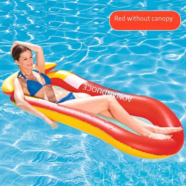 Inflatable PVC Hammock & Water Float - Heavy-Duty Mesh Pool Lounger For Swimming Sunbathing And Relaxation_desvips.com