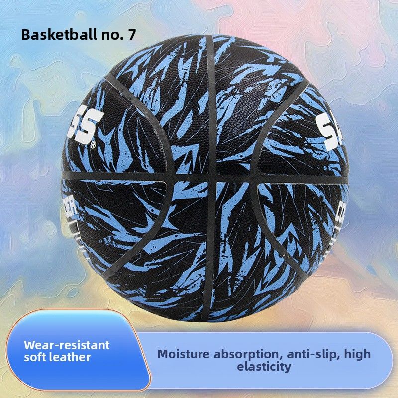 Premium PU 7-Size Basketball – Durable Outdoor/Indoor Game Ball With Custom Logo Options (Includes Air Pump + Needle + Net)_desvips.com