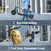 SUNNIGOO N5 ABE Certified Adult Electric Scooter- 350W Motor, 35km Range, 10" Tires, Dual Brakes, Foldable E-Scooter (15.4kg)_desvips.com