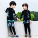 2020 Children's Swimwear Older Kids, Quick-dry Two-piece Sun-protective Swimsuit, Long-sleeved Long-pants, Waterproof_desvips.com