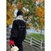 Autumn New Knitted Christmas Atmosphere Cute Handmade Tassel Scarf For Women Winter Warm Fashionable Neck Warmer_desvips.com