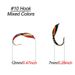 6Pcs Assorted Epoxy Nymph Flies Midge Hegene Trout Fish Trout Fly Fishing Bait Artificial Lures_desvips.com