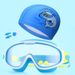 Children's Swimming Goggles Anti Fog Anti Ultraviolet Money Goggles Underwater High Definition Swimming Equipment 5031 Set_desvips.com