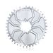EVOSID Road Bike Closed GXP Three-Bolt Direct Mount Single Positive And Negative Teeth 0mm Offset Chainring CNC_desvips.com