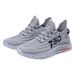Men's Summer Running Shoes Breathable Mesh Upgraded Version Flat Knitting Style Casual Sports Sneakers Low Cut Slip-On_desvips.com