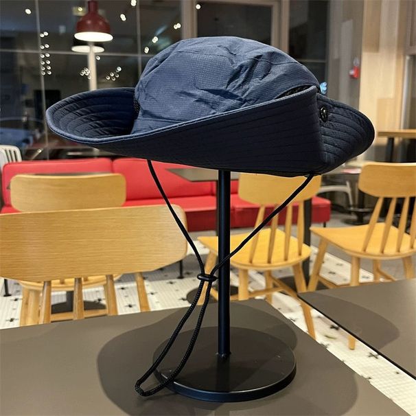 Wide Brim Fisherman Outdoor Hiking Camping Climbing Fishing Summer Protection Breathable Sun Western Cowboy Hat_desvips.com