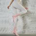 Women's Mid Length Yoga Socks Non-Slip Pilates Five Finger Split Toe Striped Sports Fitness Professional Autumn Winter_desvips.com
