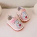2025 Baby Newborn Casual Squeaky Toddler Soft Bottom First Walking Cutefeet Children's Sneakers Rabbit Cartoon Kids_desvips.com