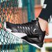 LazyZoom Boys Girls, Breathable And Cushioned, Suitable For Older Children, Practical Basketball Shoes, Children's Leather_desvips.com