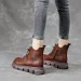 Martin Womens Thick Sole Autumn/winter Petite Slimming Fashionable Heightened Rubber Boots For Women 240719_desvips.com