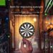 Outdoor Toy Tray Set 17 "large Double-sided Needle Flying Disc Shooting Target Dart Needle_desvips.com