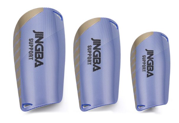 JINGBA Shin Guards For Soccer & Badminton – Lightweight Impact Protection For Adults & Youth – Adjustable Straps (Black/Green/Blue/Orange/White)_desvips.com