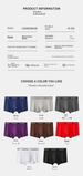 Men's Underwear Boxers Breathable Cotton Modal Four-corner Tide Graphene Thin Boys' Shorts Pants Gift Box_desvips.com