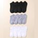 10/12/20/40 Pairs Men Boat Business Sport Sweat Absorption Mature Summer Autumn Solid Color Soft Non Pilling Ankle Socks_desvips.com
