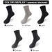 10Pairs/Lot Men's Bamboo Fiber Long Black Business Soft Breathable New High Quality Autumn For Male Socks Plus Size_desvips.com