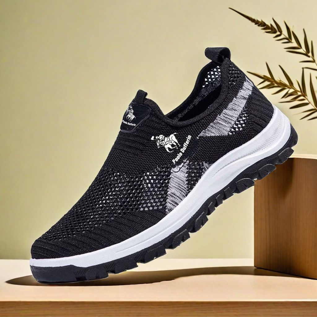 Men's Slip-On Casual Spring Summer New Style Comfortable Lightweight Outdoor Sports Walking Dad Shoes Mesh Upper_desvips.com