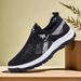 Men's Slip-On Casual Spring Summer New Style Comfortable Lightweight Outdoor Sports Walking Dad Shoes Mesh Upper_desvips.com
