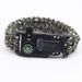 Survival Multifunctional 5-in-1 Outdoor Paracord Camping Adventure Seven-Core Bracelet_desvips.com