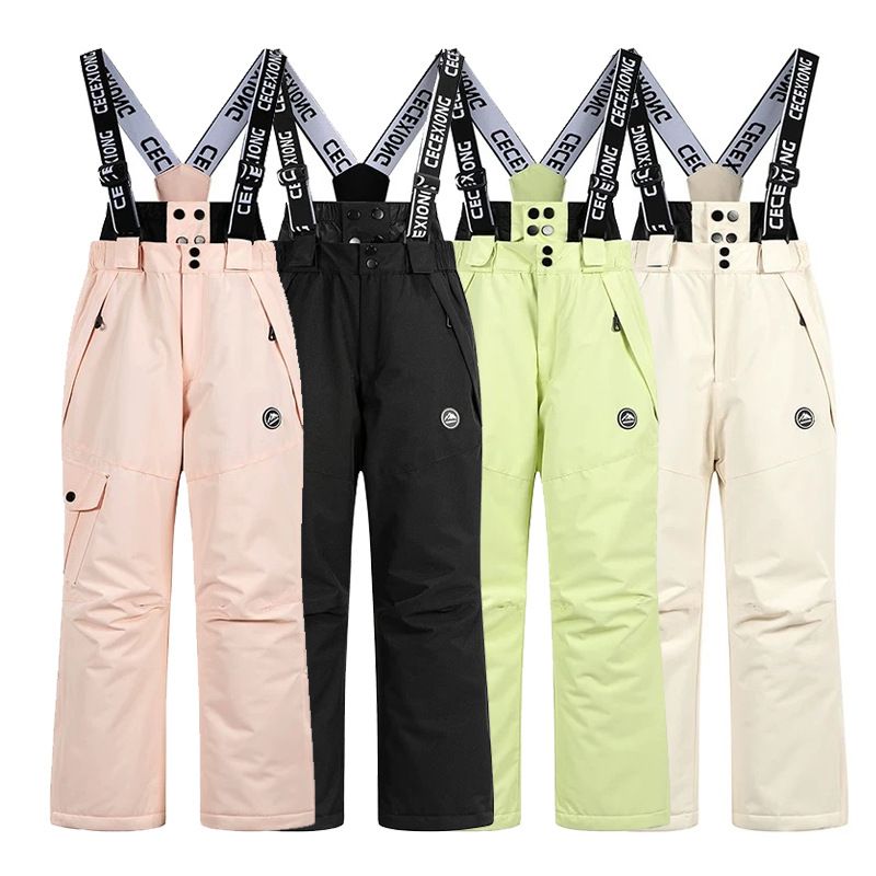 Winter Children's Suit Set Boys' Warm Waterproof Windproof Professional One-piece Girls' Ski Overalls_desvips.com