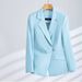Women's Clothing Pants Set White Suit Jacket Suit Fashion Business Dress Female Beautician Work Clothes Fashion_desvips.com