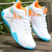 Cross-border Basketball Shoes 2025 Spring And Autumn Breathable Flying Weave Lace-up Platform Sneakers Outdoor Casual Running Men's Shoes_desvips.com