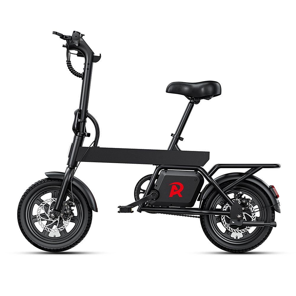 14inch Electric Bike,Mini City E-Bike, LCD Display, 36V 7.8Ah Battery, 250W Motor, 25km/h Top Speed, With Rear Rack, Dual Disc Brakes, Compact_desvips.com