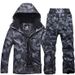 New Men's Snowboarding Suit Winter Outdoor Warm Thickened Camouflage Ski Jacket And Pants_desvips.com