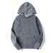 Men's Casual Solid Color Hooded Sweatshirt - Lightweight Breathable Pullover With Side Pockets For Sports & Daily Wear_desvips.com