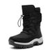 Ski Boots Winter Snow Boots Women's High Top Outdoor Travel High Top Waterproof Cotton Shoes_desvips.com