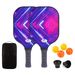 Fitness Equipments Pickleball Racket Glass Fiber Honeycomb Core Outdoor Sports Carbon Pickleball_desvips.com
