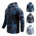 Men's Spring And Autumn Mountaineering Coat Thin Casual Quick Drying Windbreaker Outdoor Sports Hooded Jacket_desvips.com