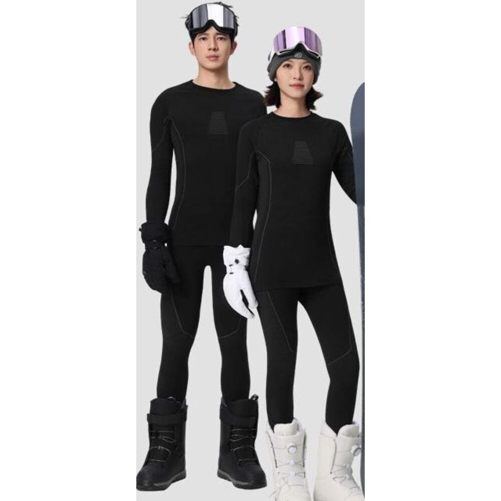 Men's Outdoor Sports Functional Underwear Autumn/Winter New Ski Cycling Thermal Underwear Set Base Layer_desvips.com