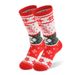 Two Wolves Children's Christmas Ski Thickened Towel Bottom Autumn Winter Cartoon Warm Sports Long Tube Socks_desvips.com