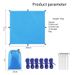 Outdoor camouflage canopy multifunctional waterproof sunblock beach sunshade tent canopy coated with silver canopy beach floor cloth_desvips.com