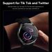 8GB+128GB RAM 5G/4G Smart Watch 1.95 Inch AMOLED 2100mah Battery 900W Camera GPS WIFI Google APP Download Android 9.0_desvips.com