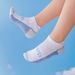 Cotton Seamless Mesh Sports Socks Kids, Pull-On Ankle Socks, Unisex For Boys & Girls, Primary School Students, Breathab_desvips.com