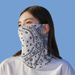 Cycling Face Towel Ice Sleeve Sunscreen Mask To Cover Face Cashew Flower Suit Black Motorcycle Sunscreen Mask Takeaway Rider Hot_desvips.com