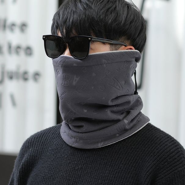 Unisex Knit Neck Warmer - Versatile Scarf & Face Cover For Winter With Cervical Support For Cycling & Daily Use_desvips.com