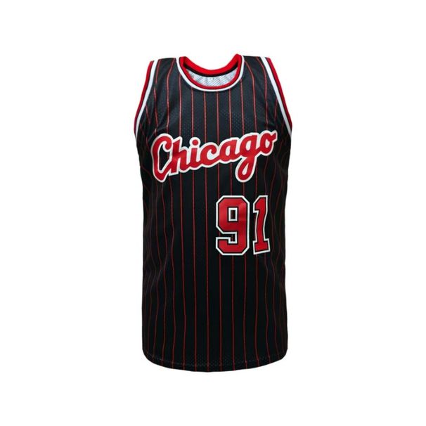 Men's Striped Basketball Jersey, Breathable Sleeveless Pattern Embroidery Sweatshirt Training Competition Sports Uniforms_desvips.com
