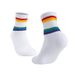 Professioal No-Slip Sweat-Absorbig Badmito Mid-Calf Towel Bottom Thickeed Breathable Sports Socks For Me Ad_desvips.com